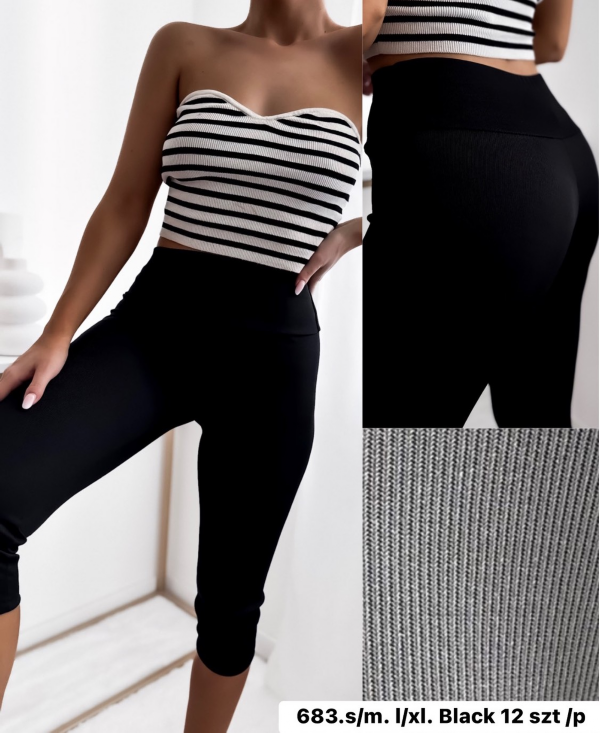 Legginsy damskie Roz S/M-L/XL ,1 Kolor Paczka 12 szt